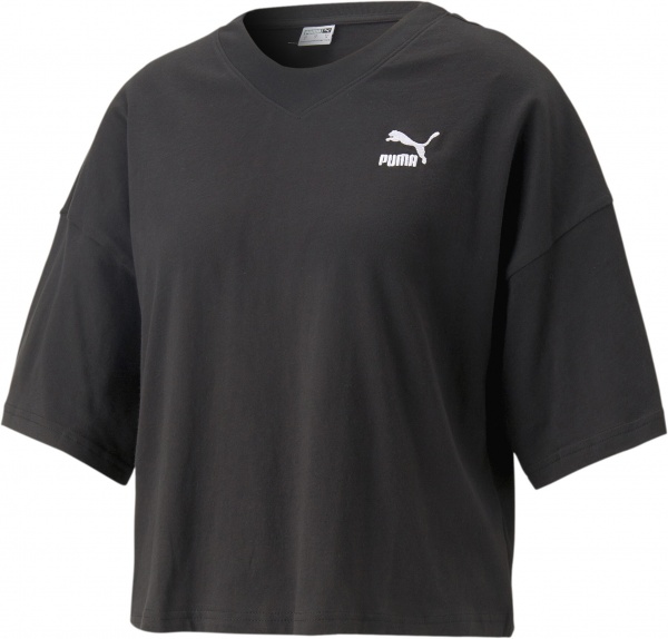 Футболка Puma CLASSICS OVERSIZED TEE 53805201 р.L черный