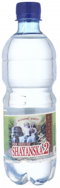 Вода Шаянская 2 минеральнаяслабогазированная 0,5 л 