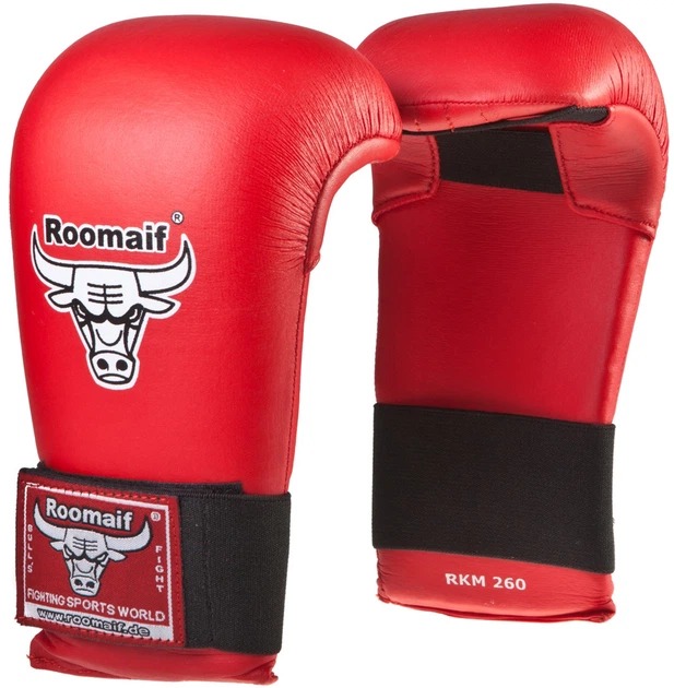 Рукавички для карате KAYO KRKM-260-M RED р. M червоний