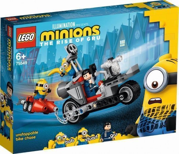 Конструктор LEGO Minions Нестримне переслідування на мотоциклі 75549