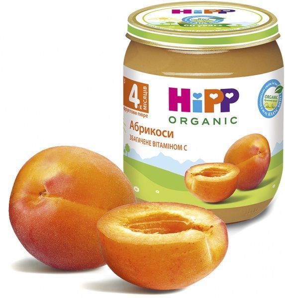 Пюре Hipp Абрикос 125 г 9062300101710 