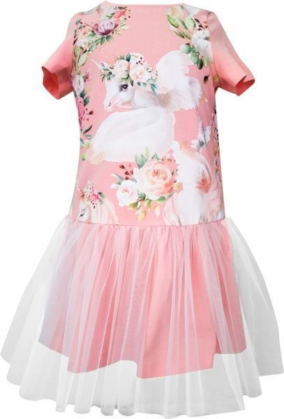 Платье Sasha р.134 персиковый 4532 