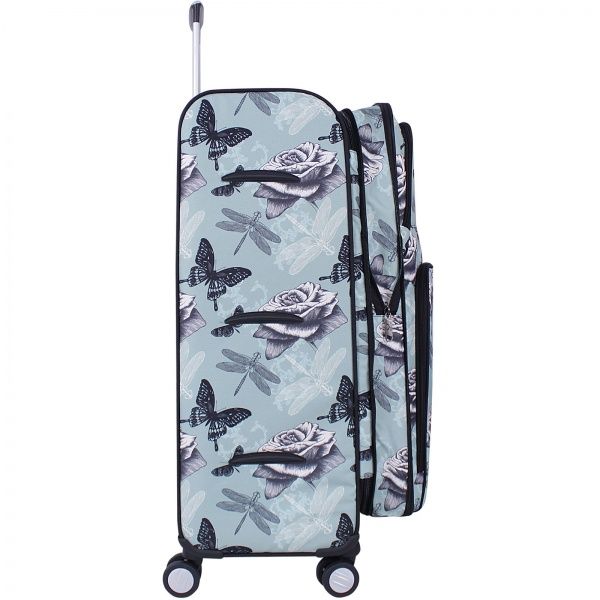 Валіза Bagland Леон 90 л бірюзовий 732 (0037966274) 