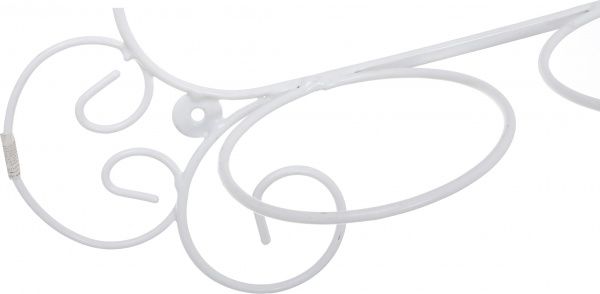 Подставка для цветов Афины 40 см белый 