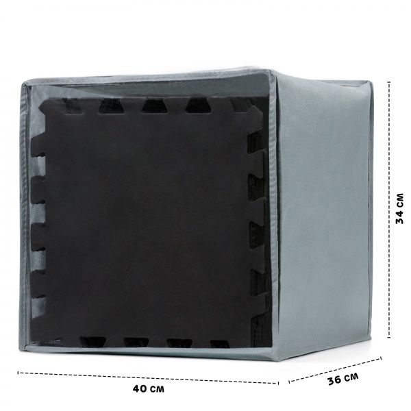 Коврик-пазл Kinderkraft Luno Черный KKMLUNOBLK0000