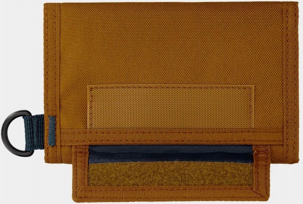 Кошелек 4F D4L20-PRT102-82S черный с коричневой вставкой 