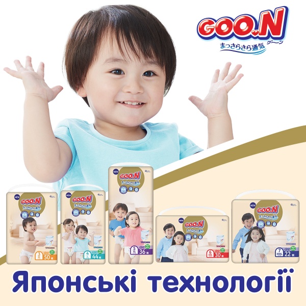 Подгузники-трусики Goon Premium Soft 7-12 кг 3 (M) 50 шт.