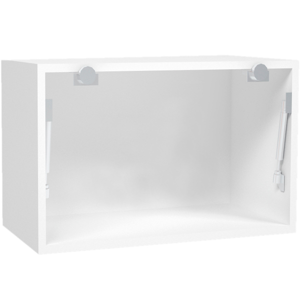 Шкаф верхний под вытяжку МС Варшава Вм 60/36/30 модифицированный ясень шимо светлый Грейд