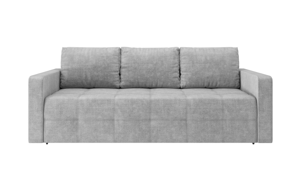 Диван прямой SOFYNO МАРТИН Alaska 23 серый 2220x1050x820 мм