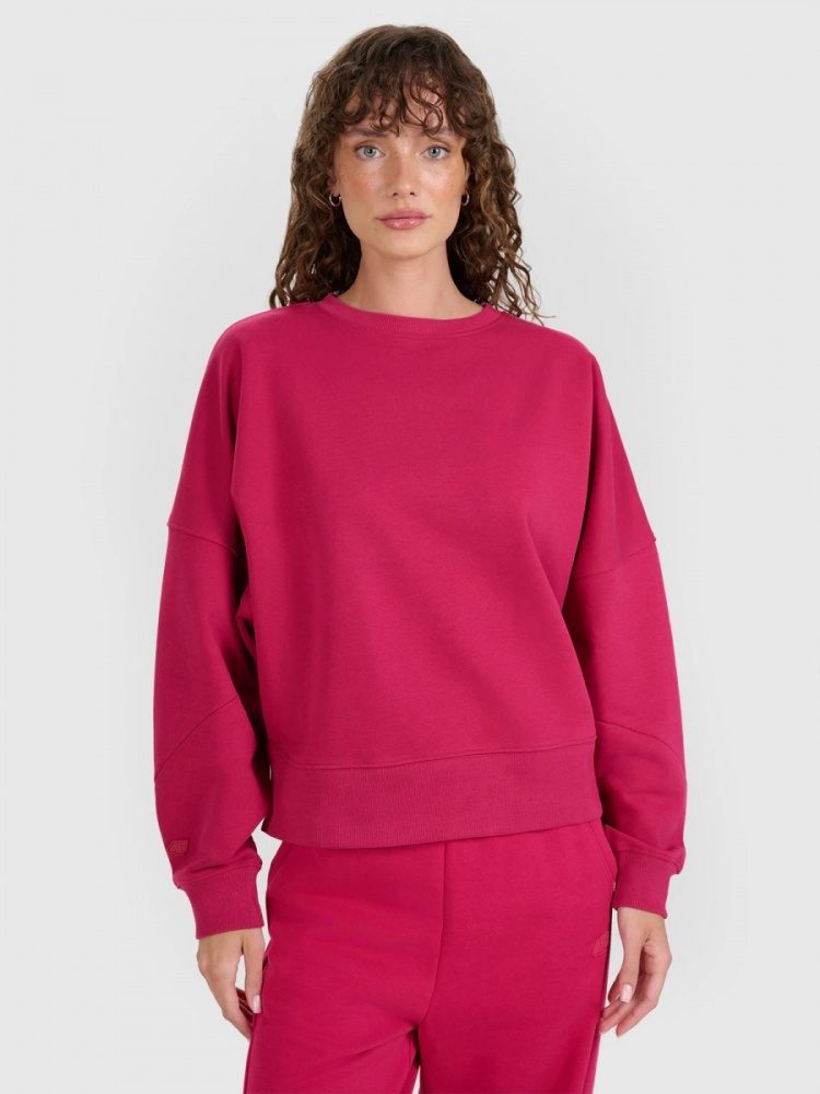 Свитшот 4F SWEATSHIRT F1888 4FWAW25TSWSF1888-53S р.XS розовый