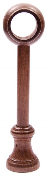 Тримач для карниза Бона Gardinia одинарний набірний d28 мм горіх 