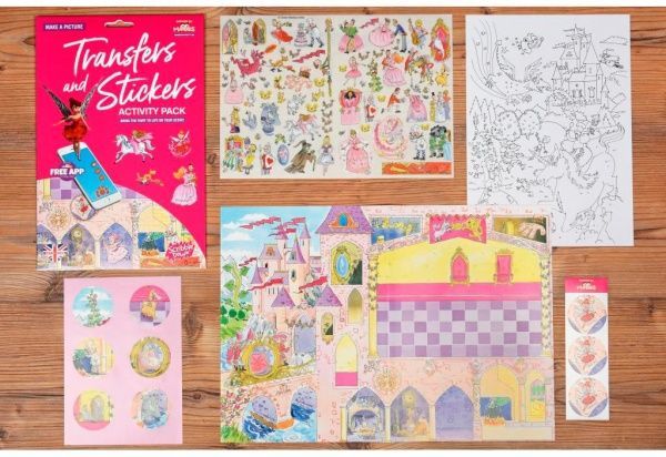 Набір наліпок Scribble Down Казка про принцесу, з онлайн-додатком (SD / 21)