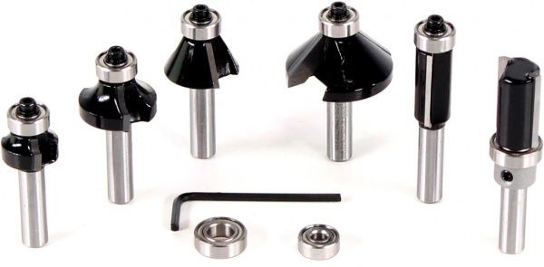 Набор фрез цилиндрическая Bosch 2607017469