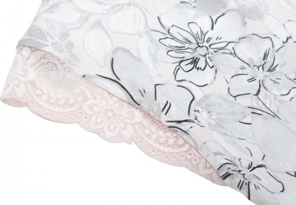 Ночная рубашка Roksana Marshmallow 849/16380 р. XXXL серый с принтом 