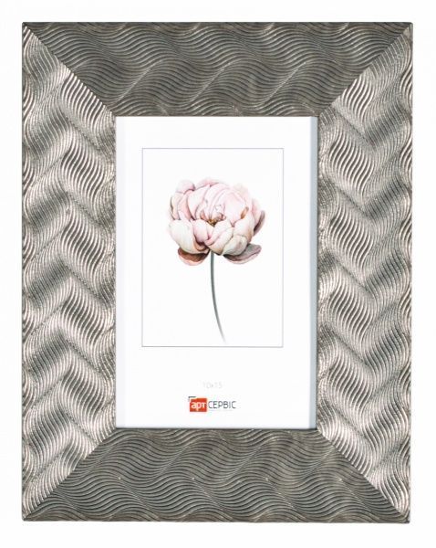 Рамка для фото Арт-Сервіс ЭА-01679 10x15 см сріблястий/сталь 