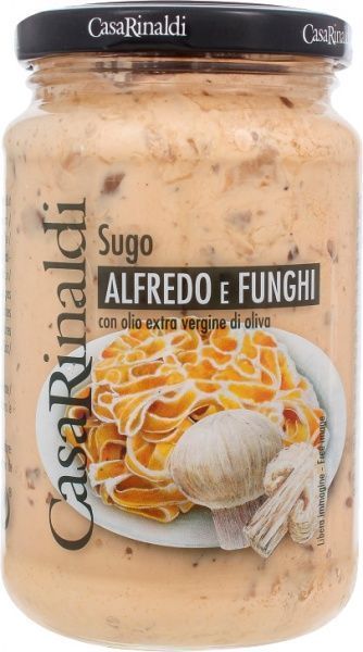 Соус Casa Rinaldi Альфредо с грибами 320 г (8006165405614)