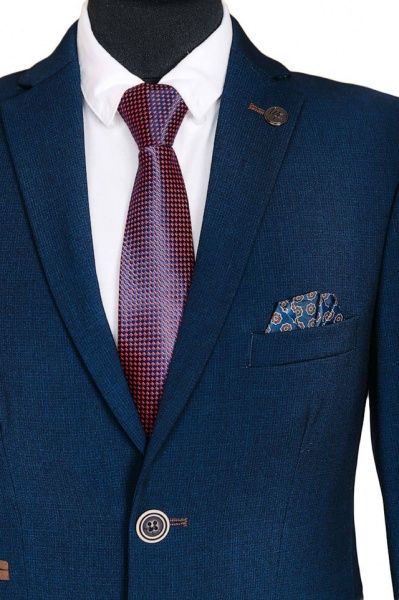 Костюм школьный West-Fashion р. 30 / 128 синий А775Б 