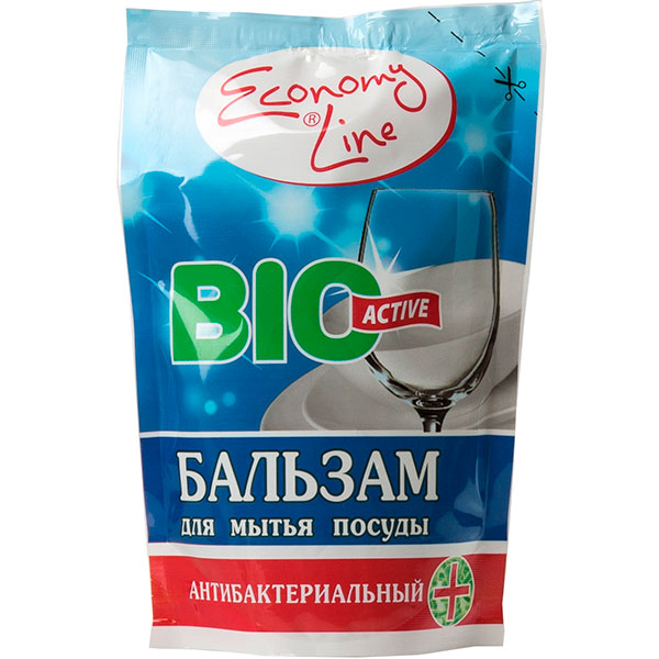 Средство для мытья посуды Economy Line Антибактериальное 450 г