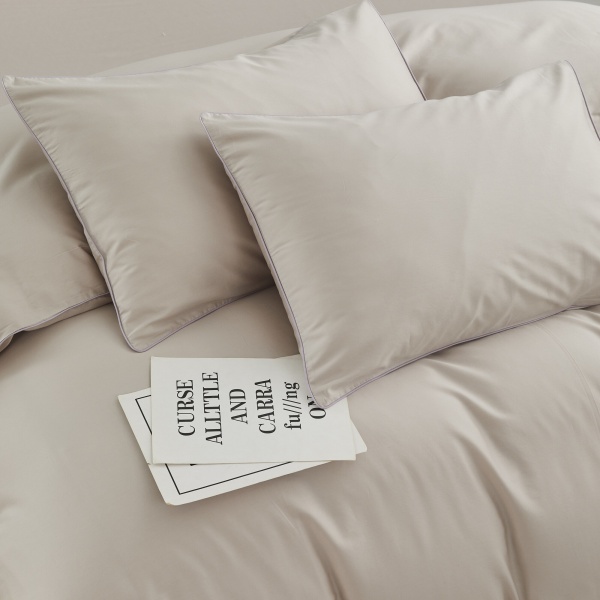 Комплект постельного белья Solid 2 серый La Nuit 