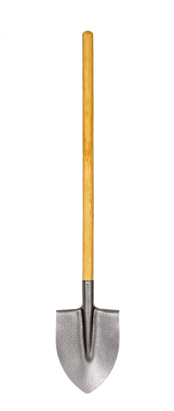 Лопата штыковая (П) с черенком