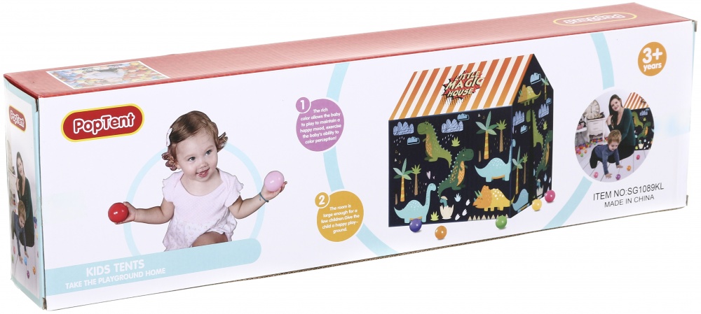 Игровой домик PopTent Мир динозавров OTG0932458