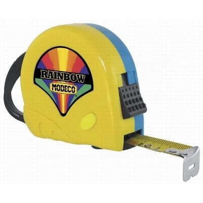 Рулетка Modeco Rainbow MN-81-122 16 мм 2 м