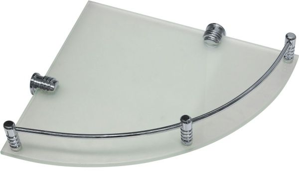 Полочка стеклянная МТ ПУОМ 6 ММ 250х250 мм 