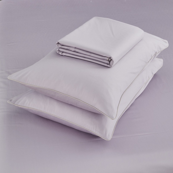 Комплект постільної білизни Solid 2 однотонний сірий La Nuit 