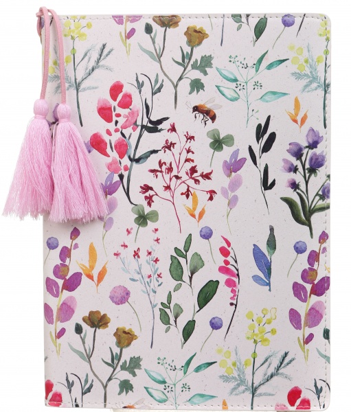 Книга для записей Летние нотки с кисточками А5 80 листов клетка