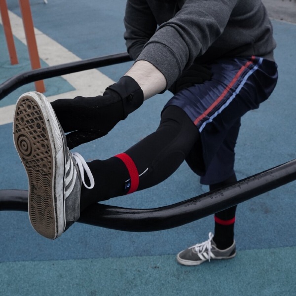 Шкарпетки Dexshell водонепроникні Running Lite, р М, DS20610REDM р.39-42 red