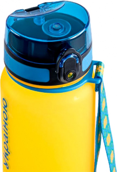 Пляшка для води Uzspace 3053 I.AM.BOTTLE 11713053 800 мл жовтий