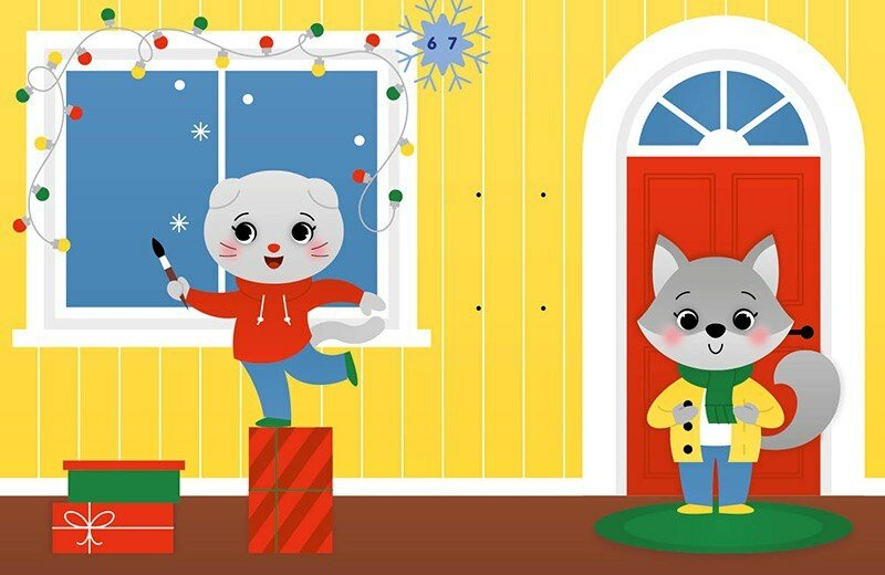 Аплікації наліпками Ранок Олень 510977