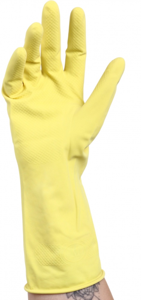 Перчатки латексные OBERY латексные крепкие р.M 2 пар/уп.