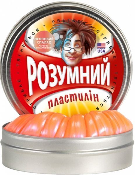 Пластилин Thinking Putty умный Неоновая вспышка