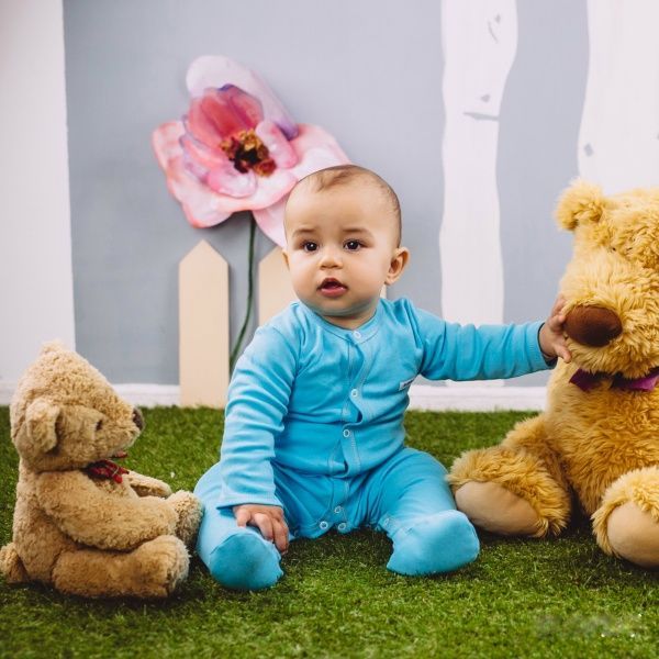 Чоловічок Lucky tots р.62 блакитний 1700 