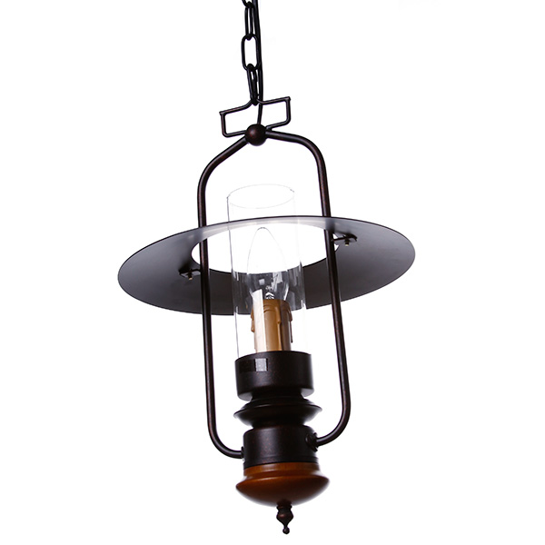 Потолочный светильник Altalusse 1x40 Вт E14 черный INL-6093Р-01