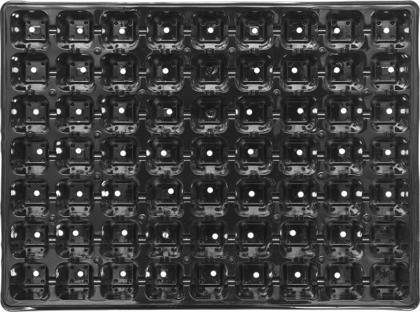 Кассета пластиковая на 63 ячейки ПЭТ