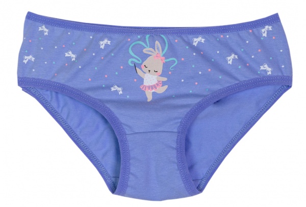 Труси для дівчаток KOSTA р.122–128 фіолетовий меланж 1990-9 