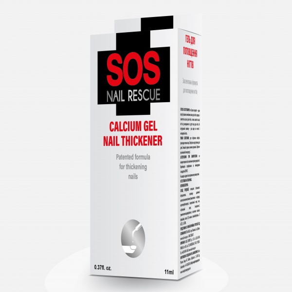 Гель для утолщения ногтей SOS Nail Rescue (запатентованная формула) 11 мл