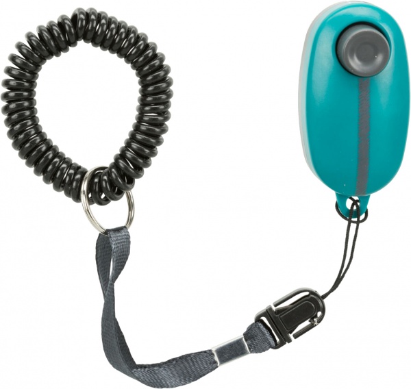 Брелок-кликер Trixie для собак Soft с кнопкой и пружинным браслетом в ассортименте (2298)