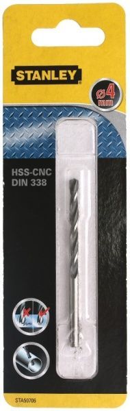 Свердло по металу Stanley 4x75 мм STA50706