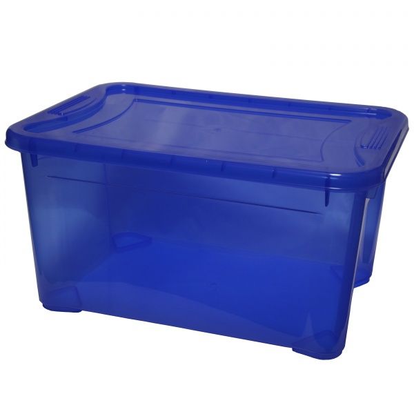 Контейнер для хранения игрушек Ал-Пластик «Easy Box» 14 л синий 380x265x200 мм