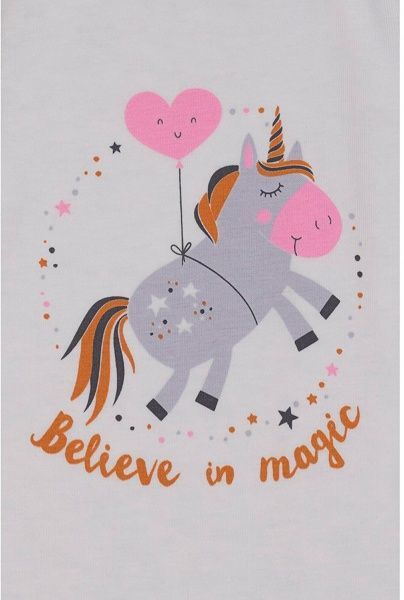 Комбинезон детский ТМ Софія ЕДИНОРОГ MAGIC р.68 серый меланж 200168 