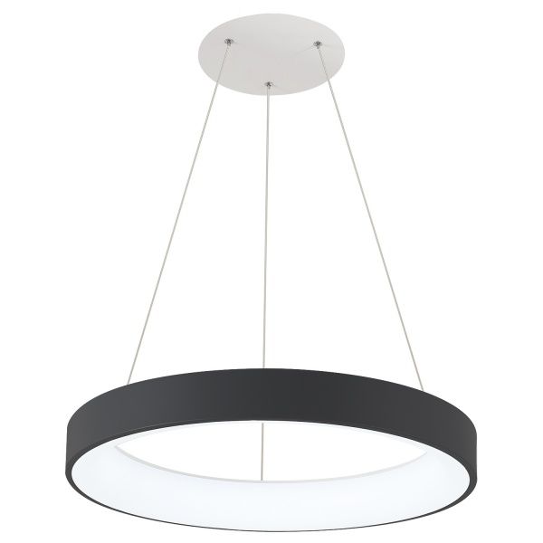 Підвіс Victoria Lighting з пультом д/к 50 Вт чорний Cora/SP450 black 