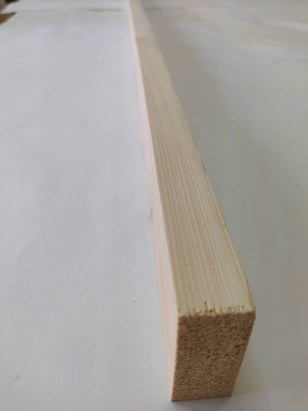 Рейка монтажная Еталон-ліс цельные конструкция 20х40х2000 мм сосна