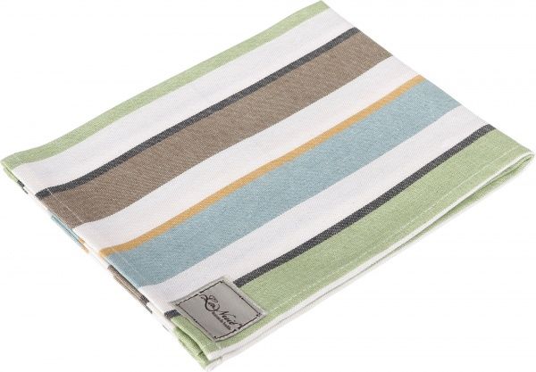 Салфетка La Nuit Scotland Green полоска зеленая 45x35 см зеленый 