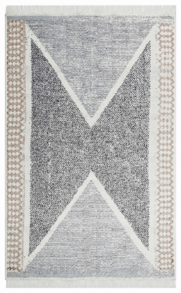 Килим Ekohali Arya AR 02 Grey 120x180 см двосторонній 