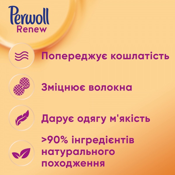 Гель для машинной и ручной стирки Perwoll 1,98 л 