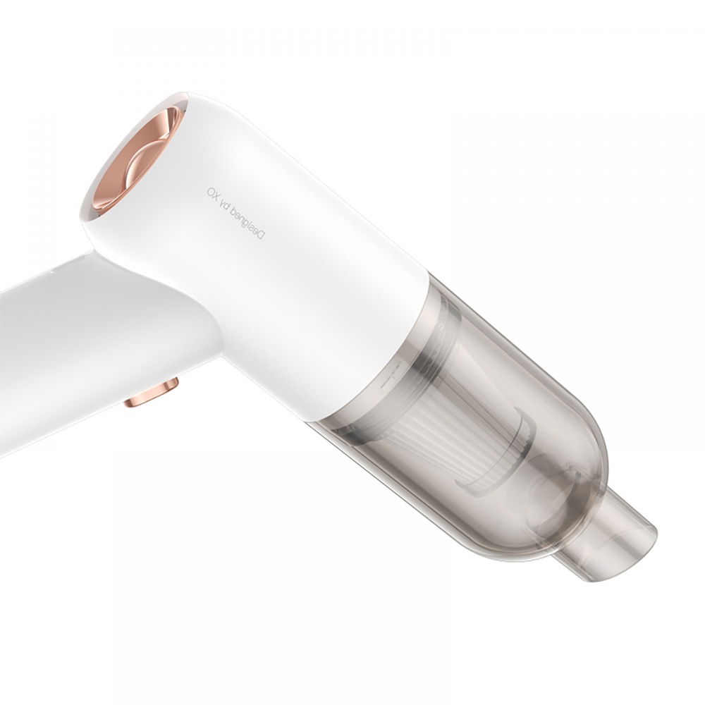 Пылесос автомобильный Xo white