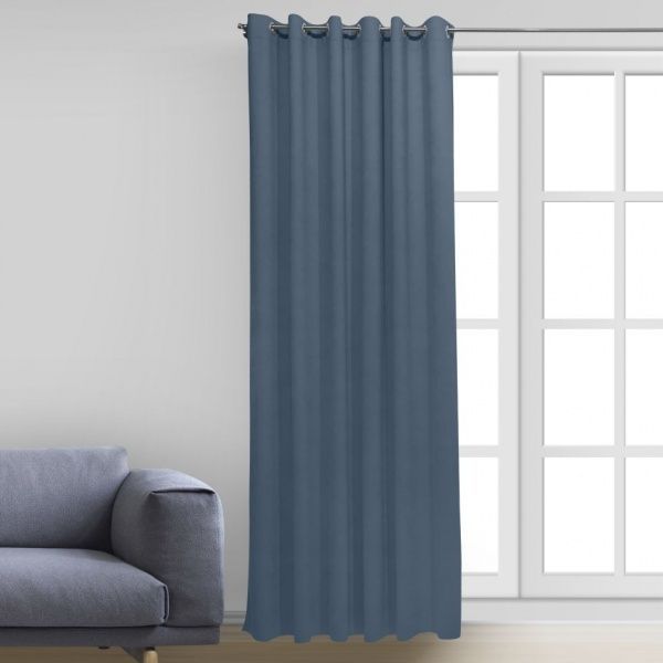 Штора Moda 200х268 см синий Decora